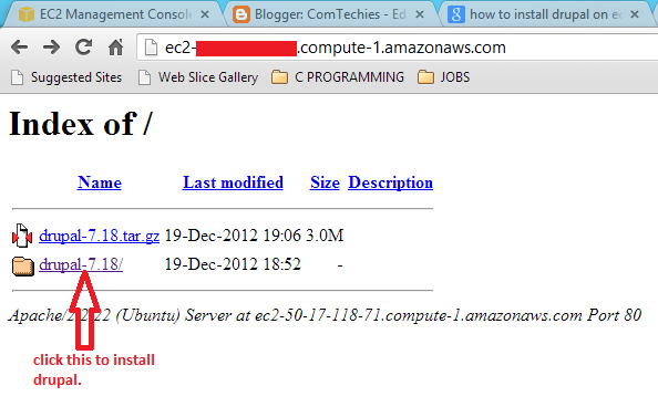 drupal install