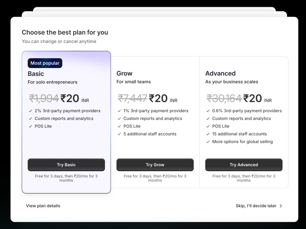 Shopify Coupon & Exclusive Discounts 2025 [25% OFF]