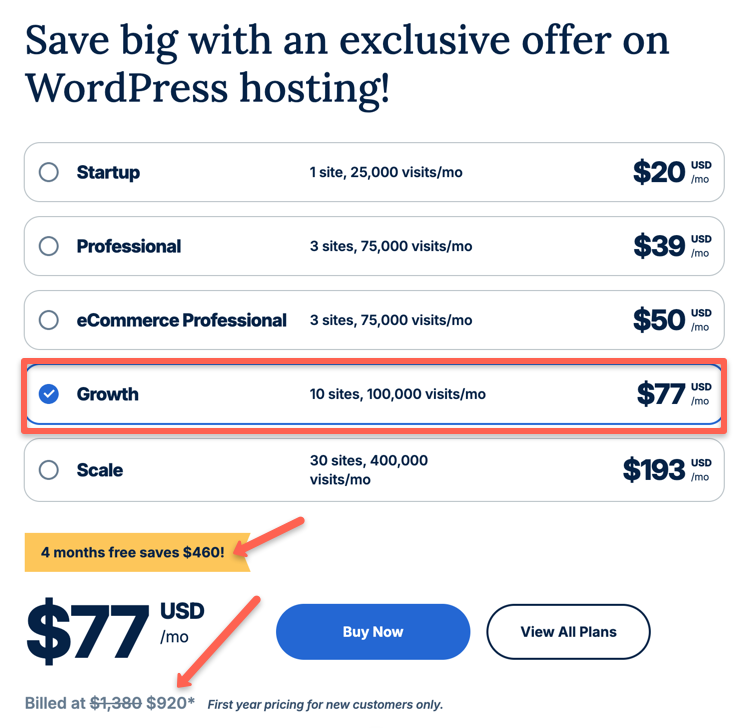 WP Engine Coupon Code August 2025[20% OFF + 4 Months Free]