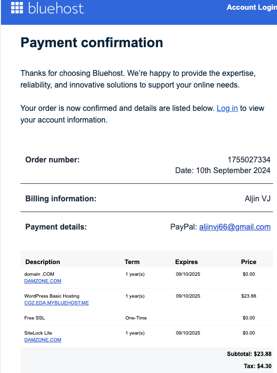 Bluehost Coupon Code for August 2025 [80% OFF + Free Domain]