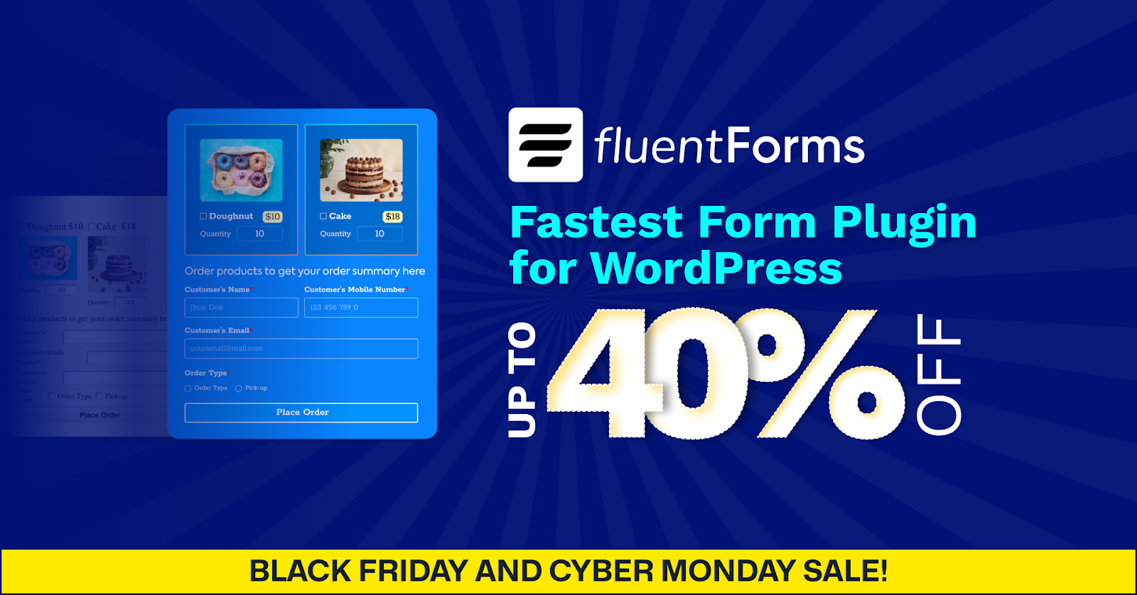 Fluent Forms Black Friday Deals