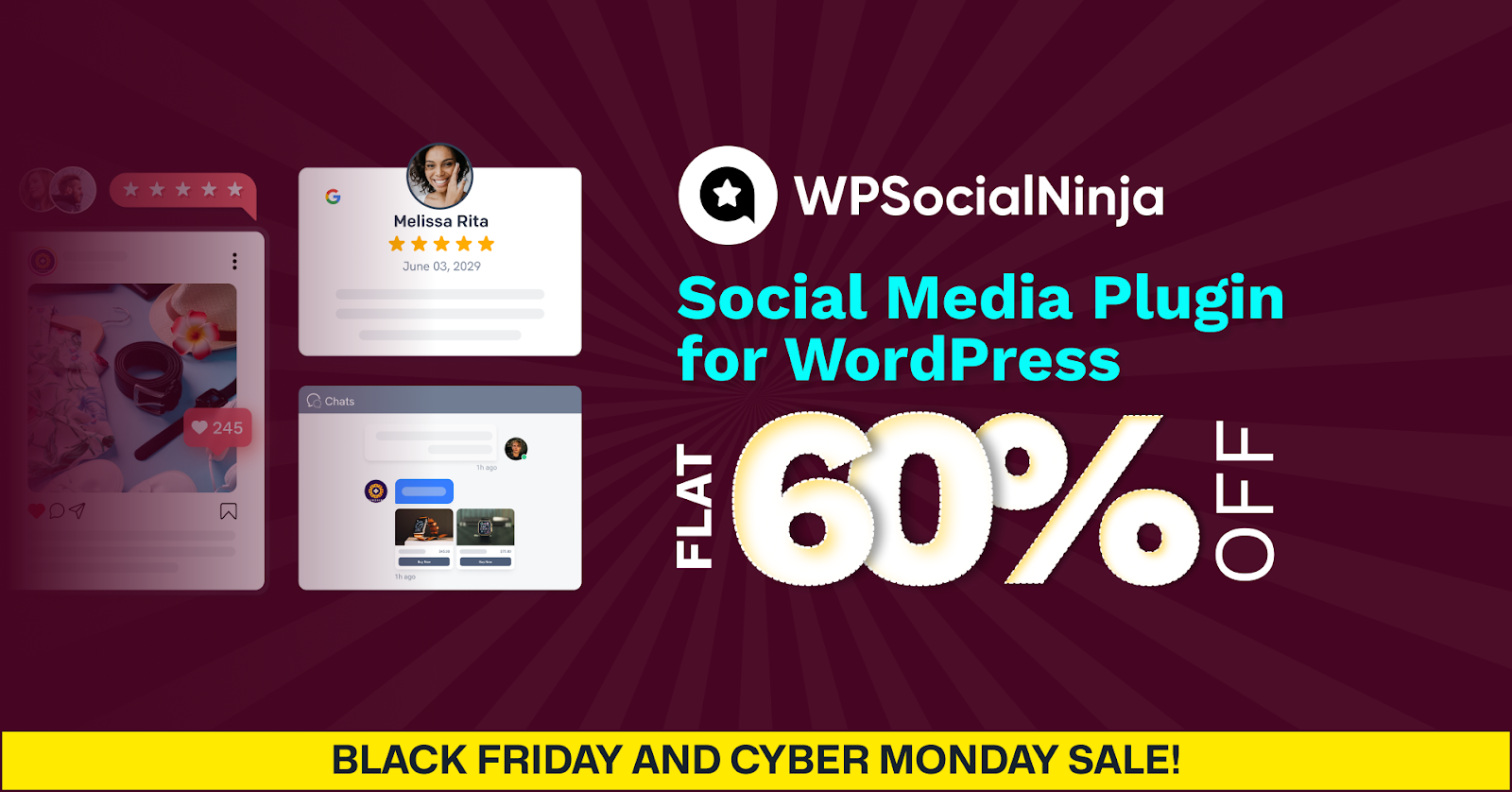 WP Social Ninja Black Friday Deals