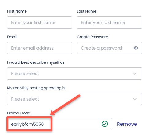 Cloudways Early Bird Discount