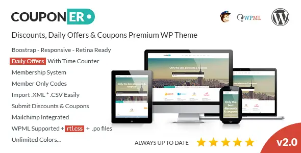 couponer wordpress theme