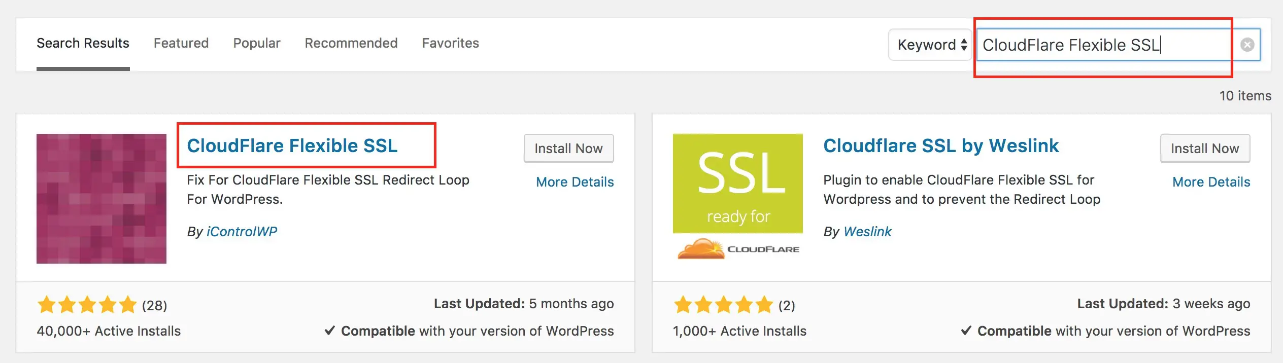 cloudfalre wordpress ssl plugin